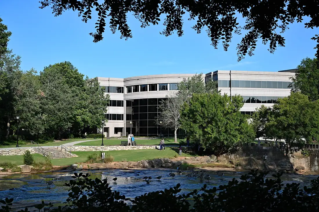 55 East Camperdown Way along the Reedy River in downtown Greenville, SC